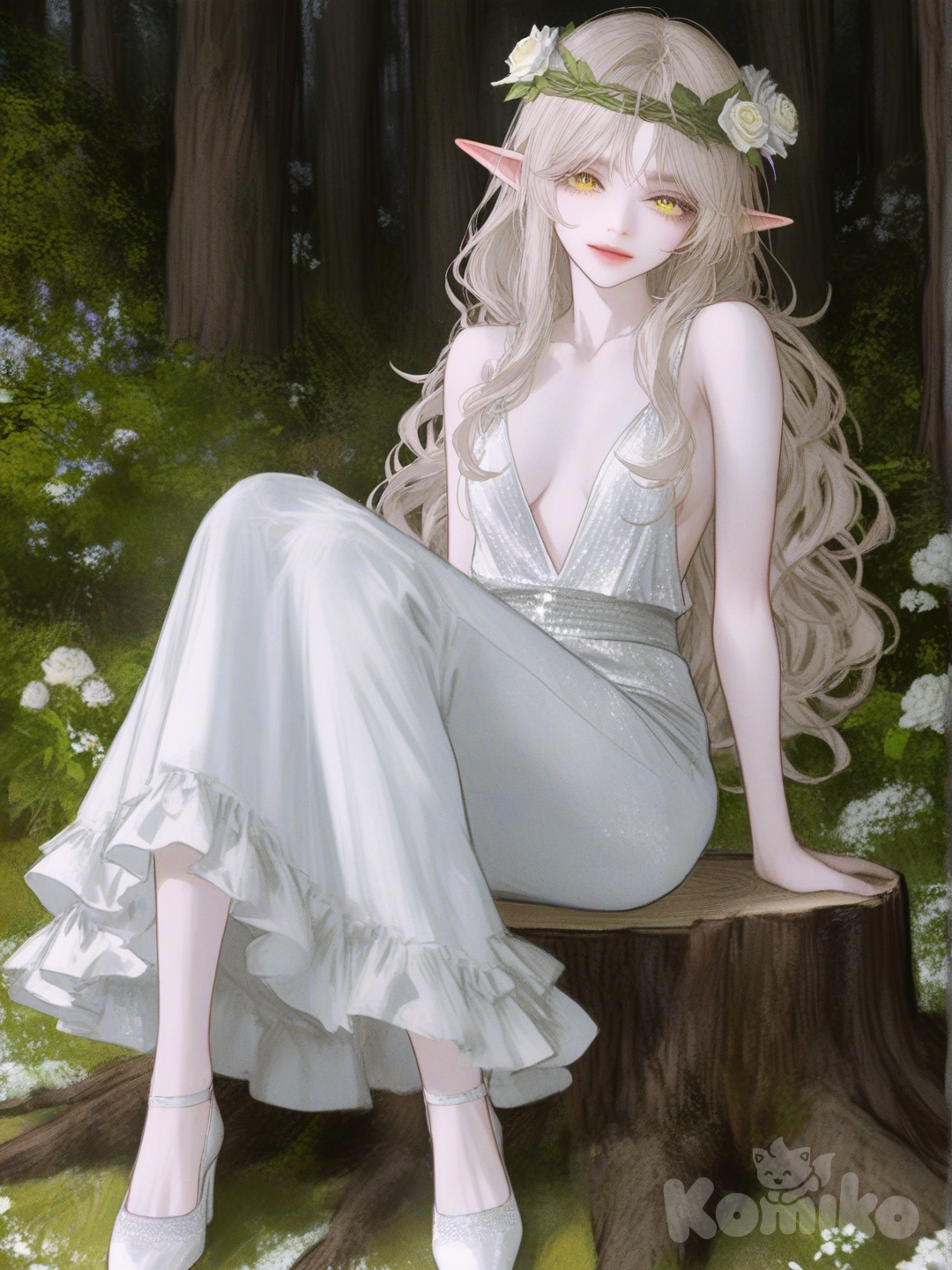 My elf character Evulyn 
