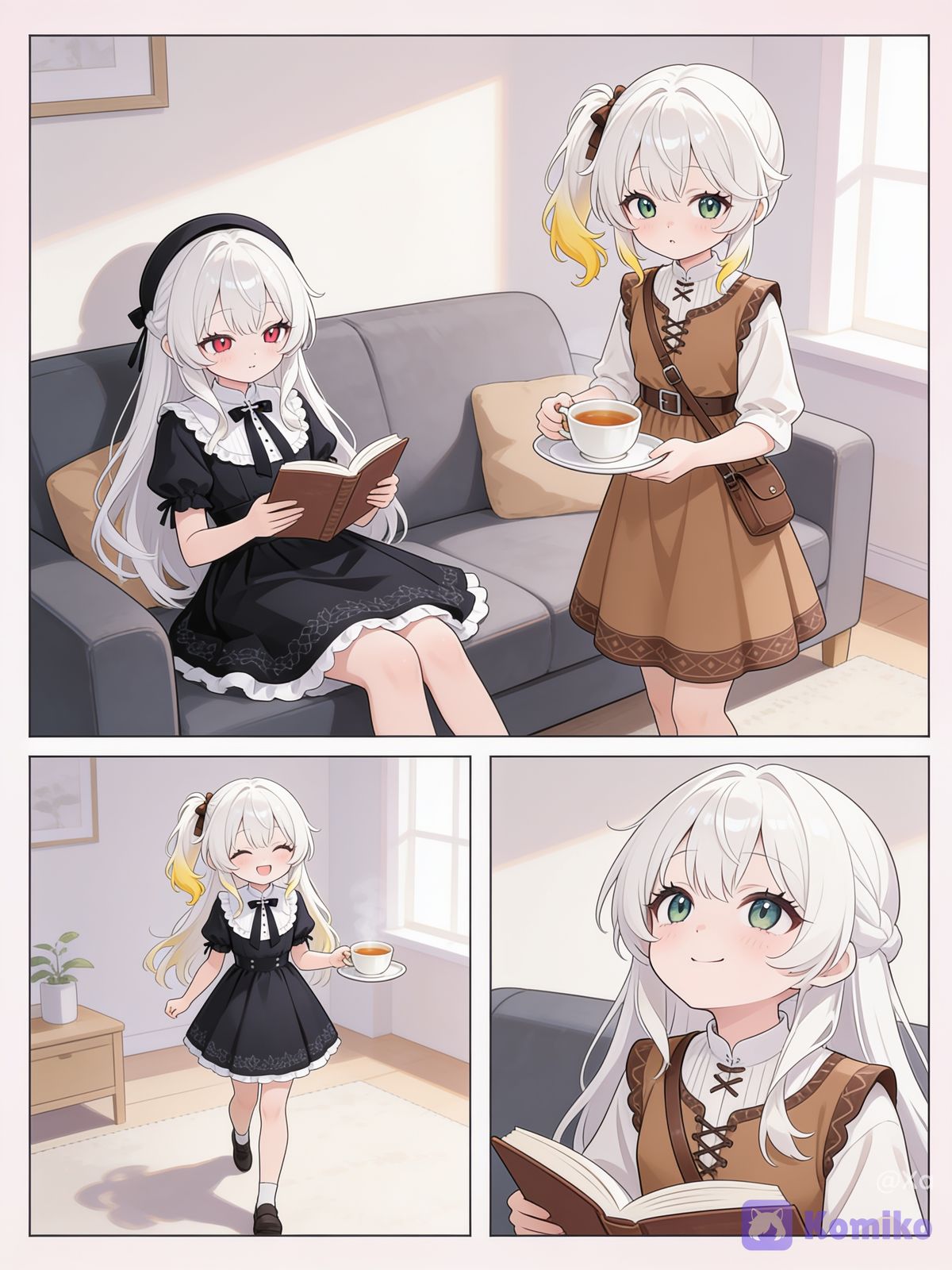 A morning cup of tea