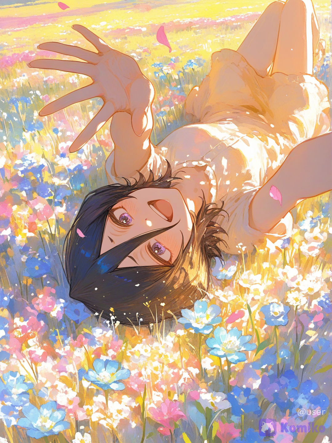 Campo de flores