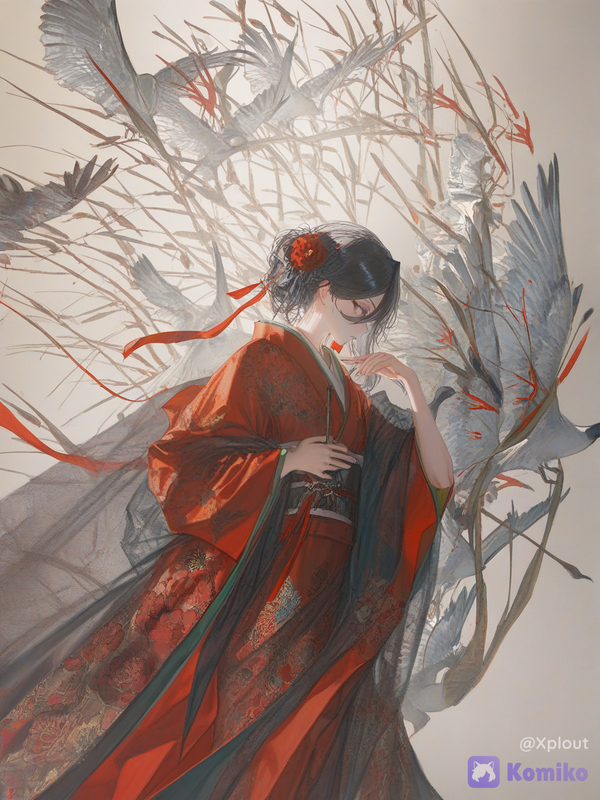 Rukia estilo mural japonés