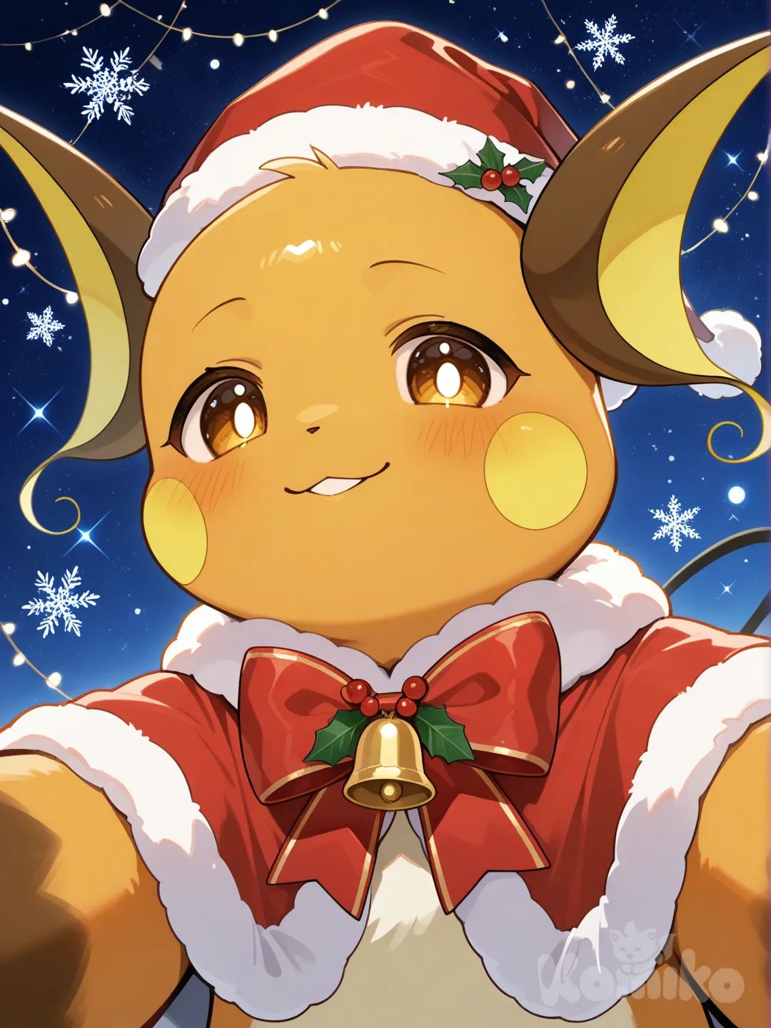 Raichu Navideño