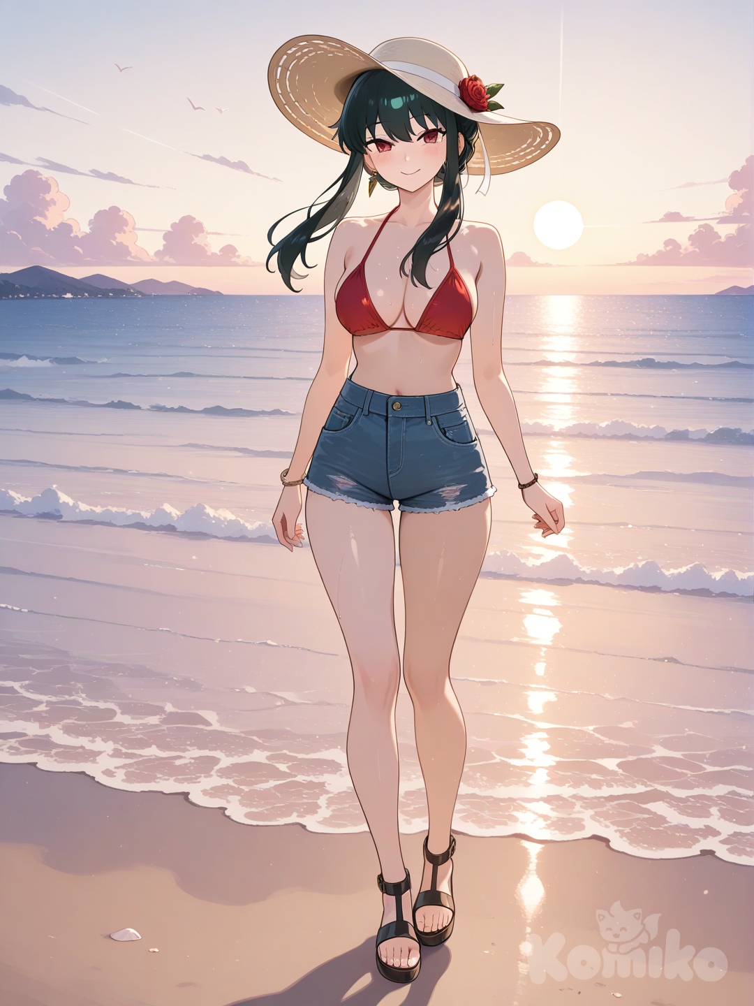 Yor on the beach 