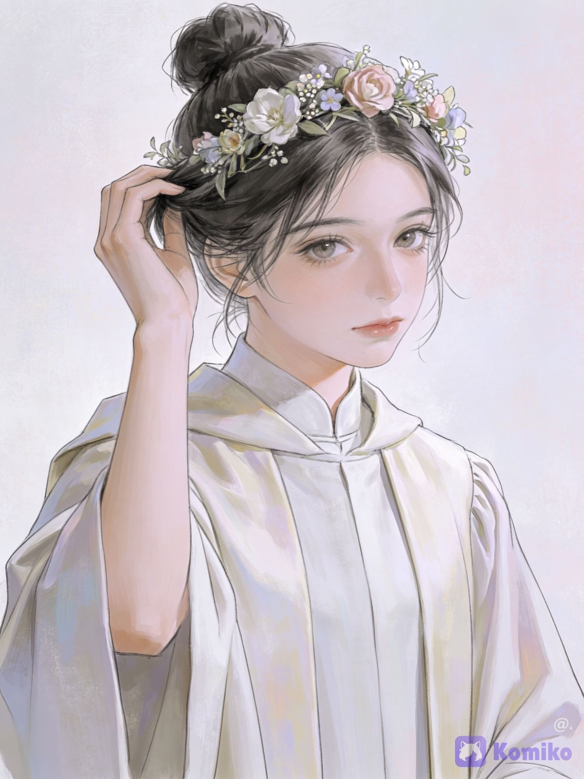 Soft Flower Crown Priestess 🌸