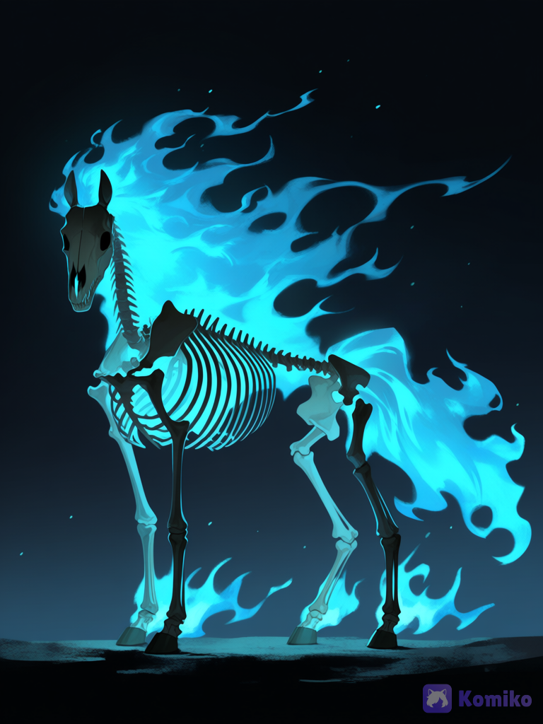 Caballo esqueleto