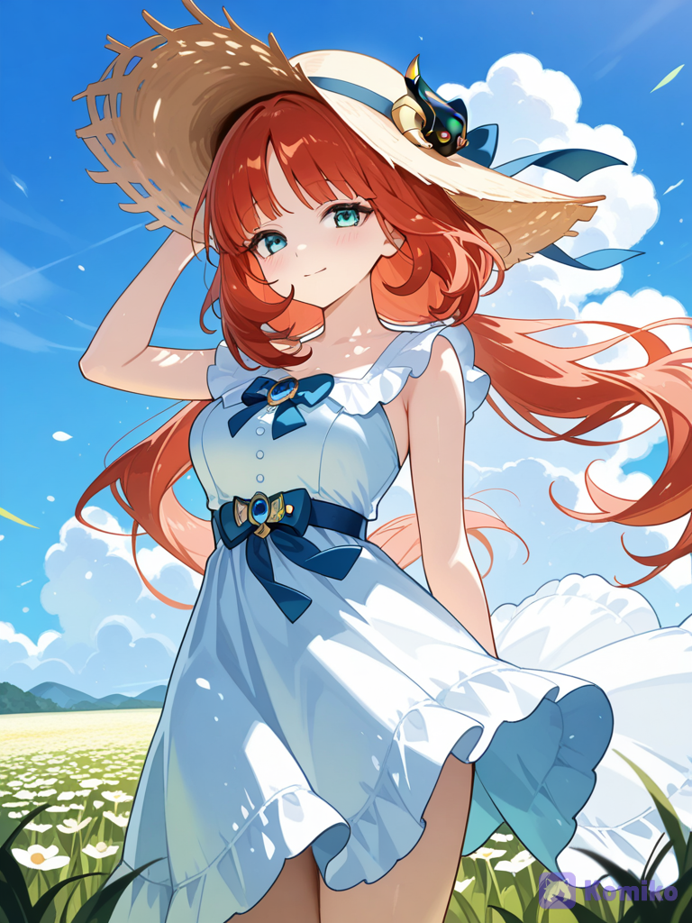Нилу в летнем поле 🌼