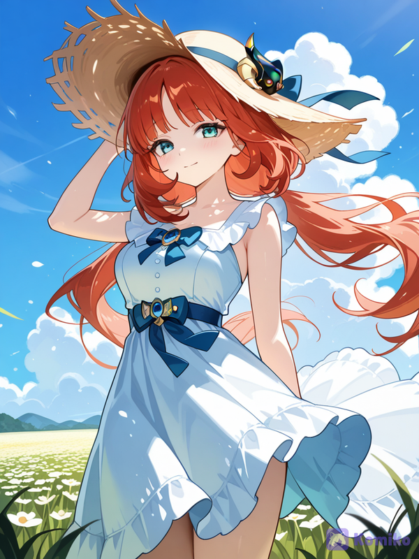 Нилу в летнем поле 🌼