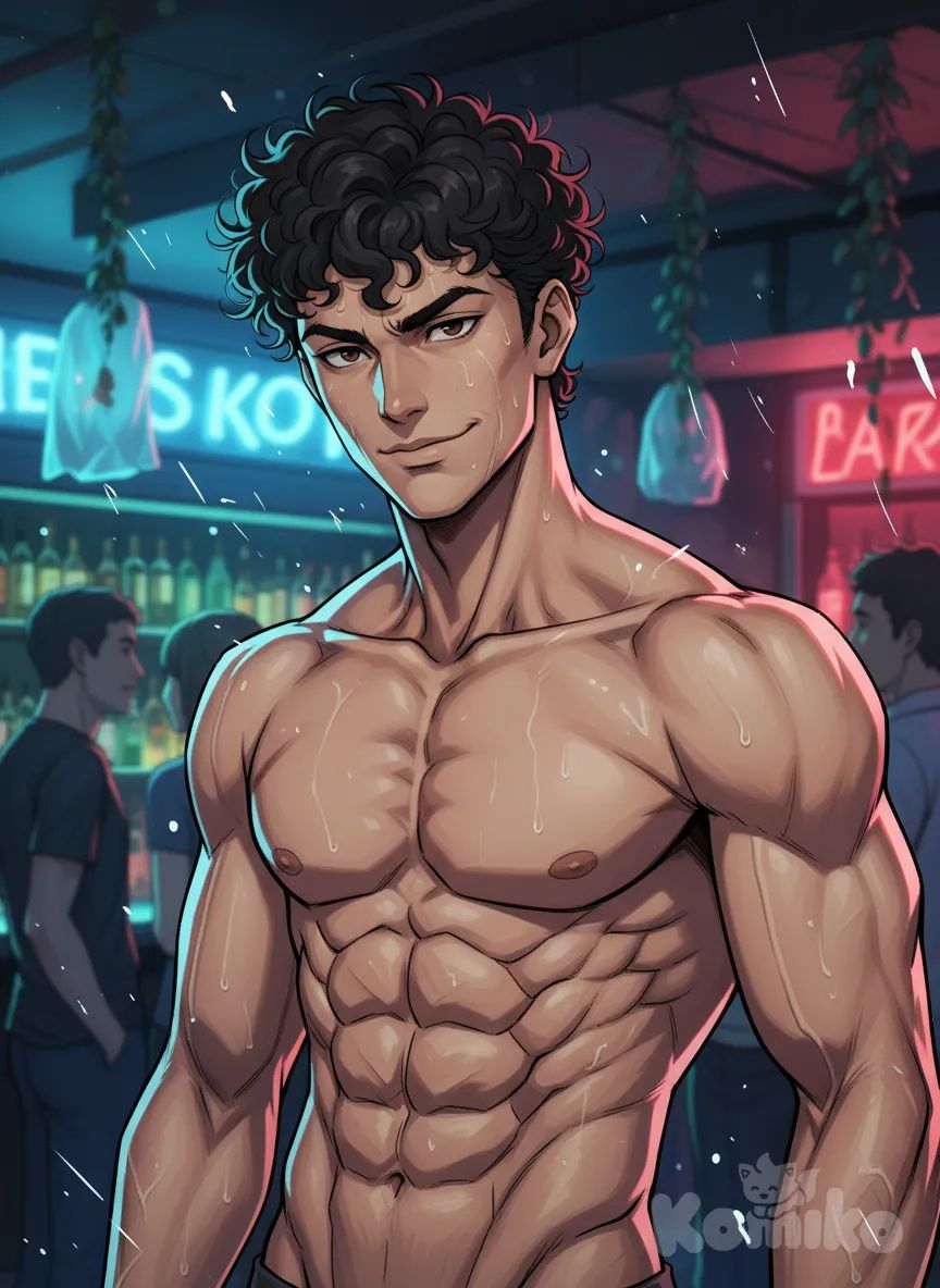 Muscular boy