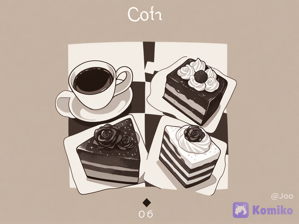 Coffee and cakes