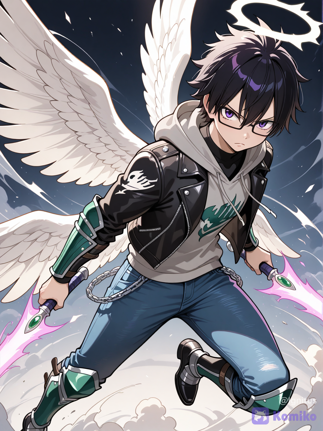 Chance, ready for battle