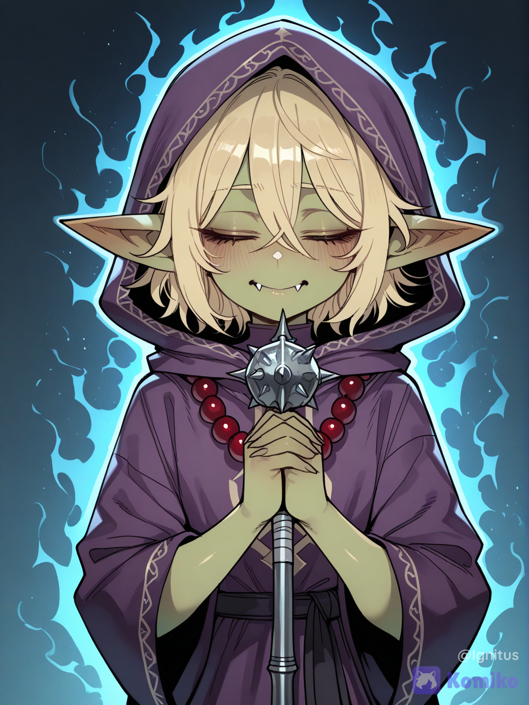 Goblin cleric
