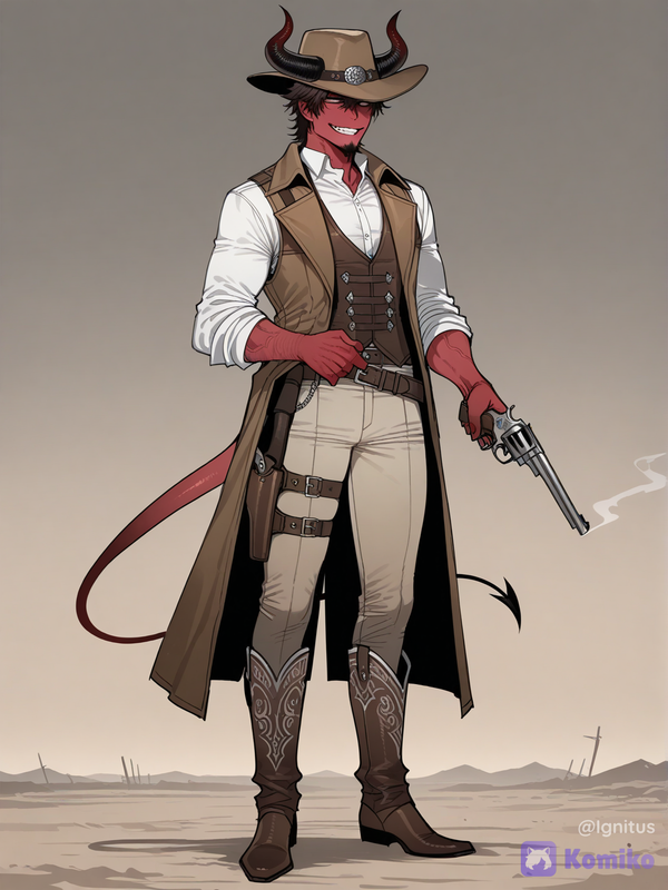Tiefling fighter