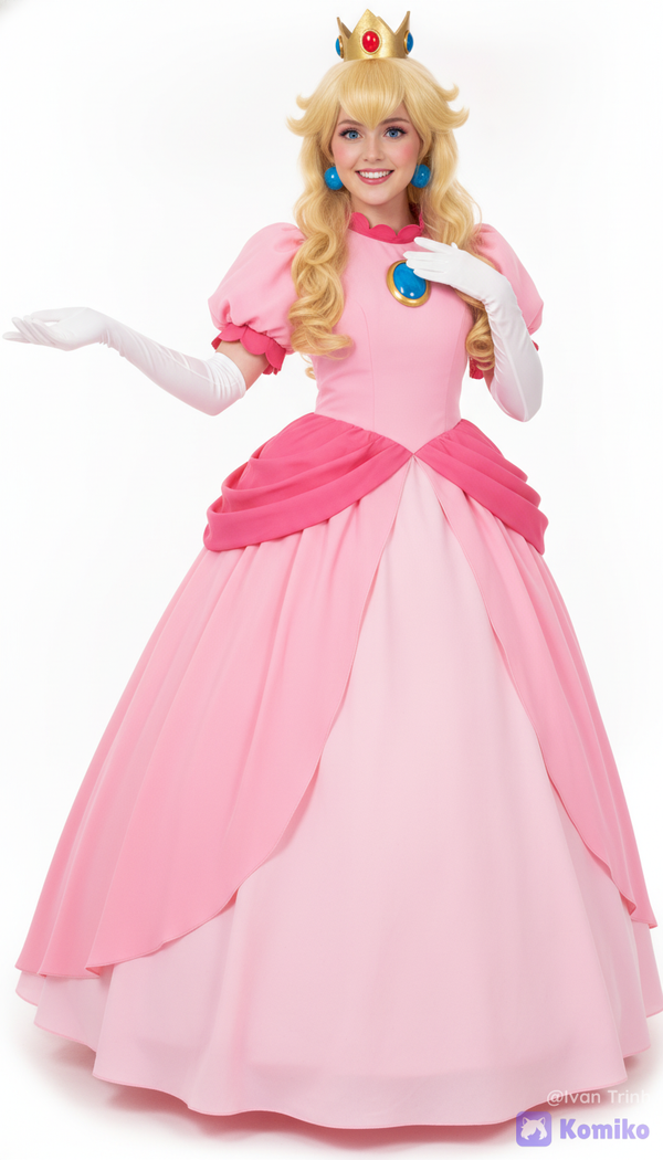Peach Toadstool [Realistic Style] V2