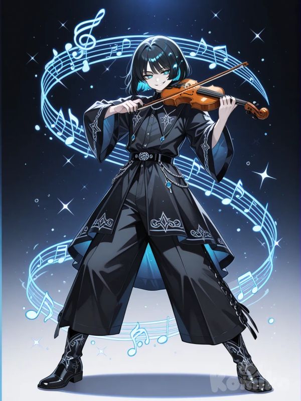 My mage musician OC