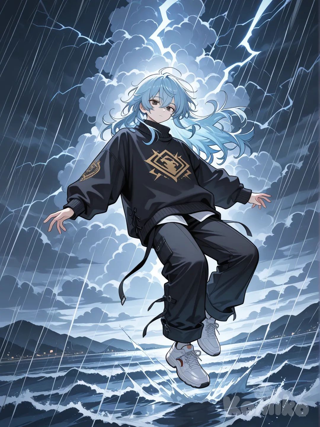 My OC controlling the weather 