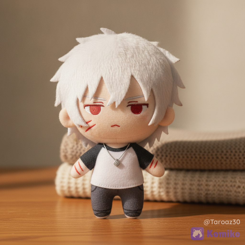 Grumpy Chibi Plushie 🥺✨