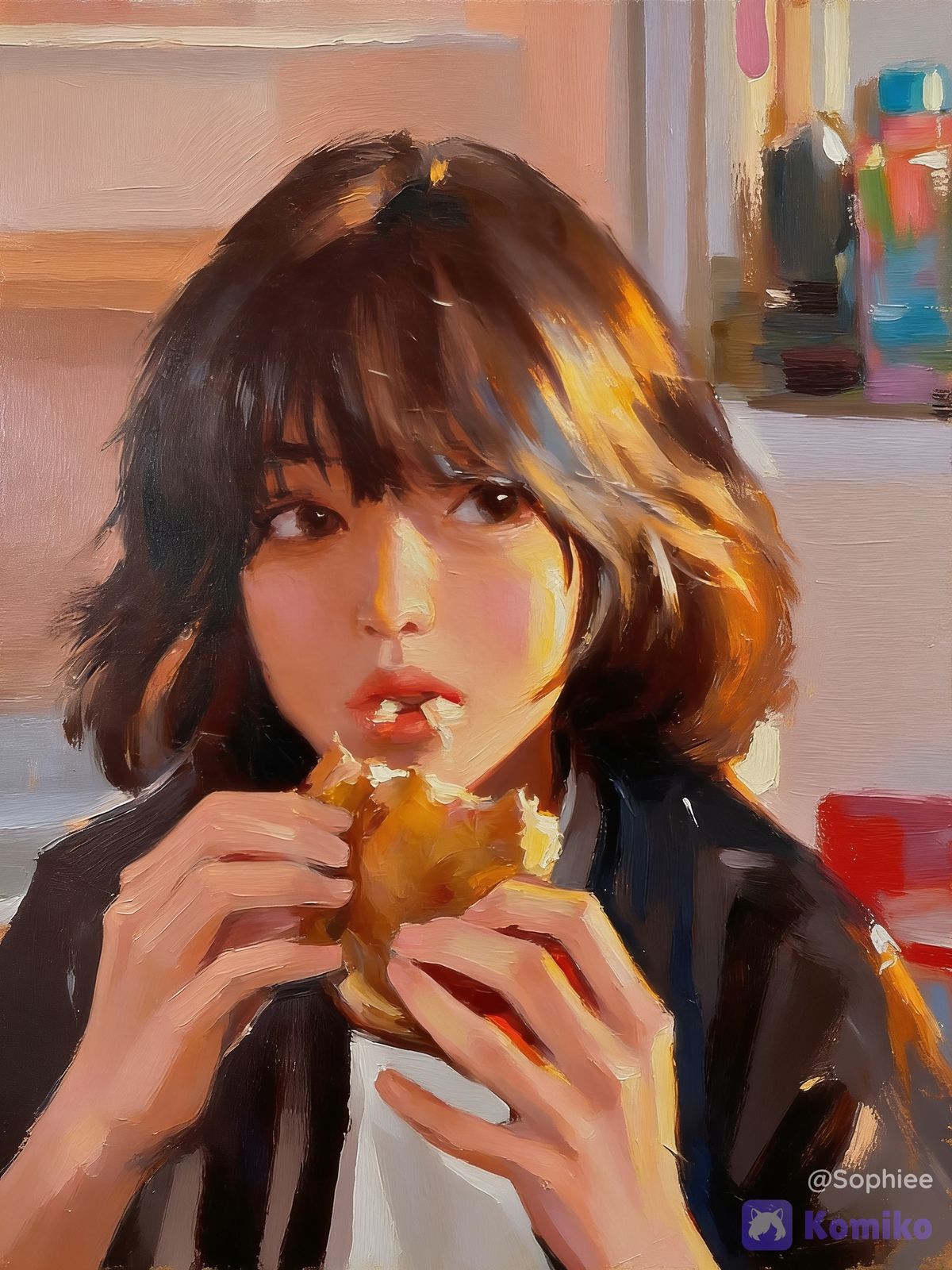 I clicked a photo of someone yesterday secretly ˙𐃷˙