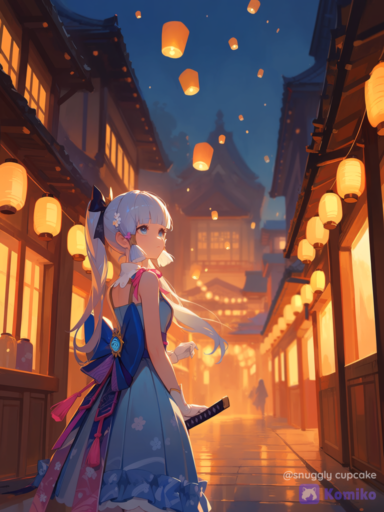 Moody lonely night