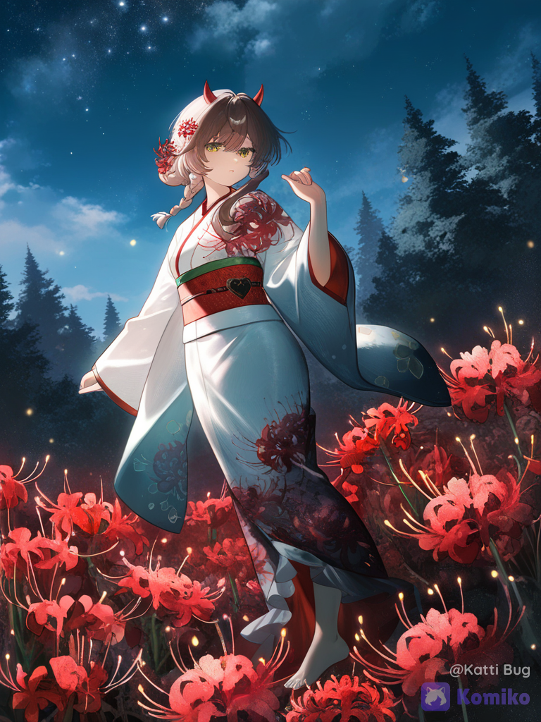 Kyasarin's Starry Kimono Nights 🌙✨