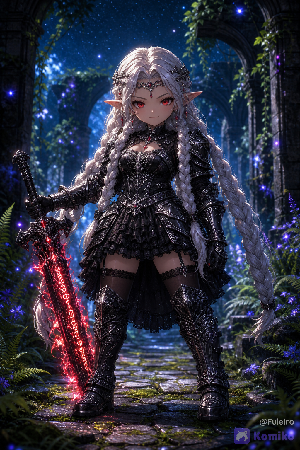 Lydd, the Black Knight Dwarf