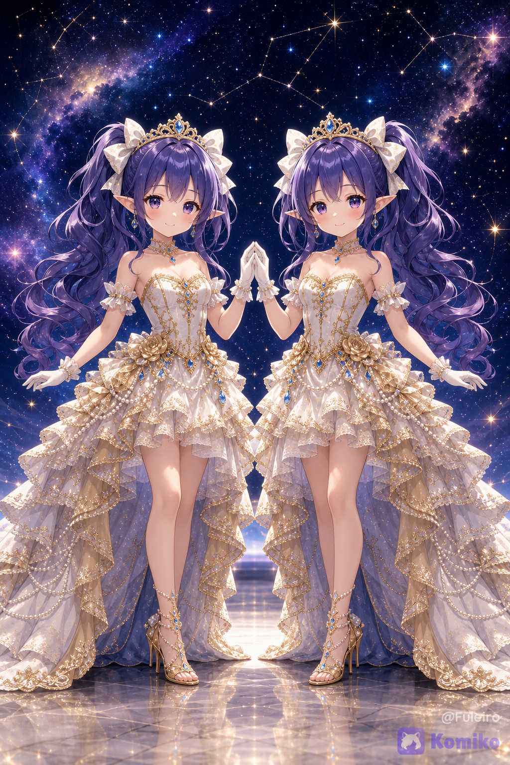 Li and Ili are the dwarf princesses