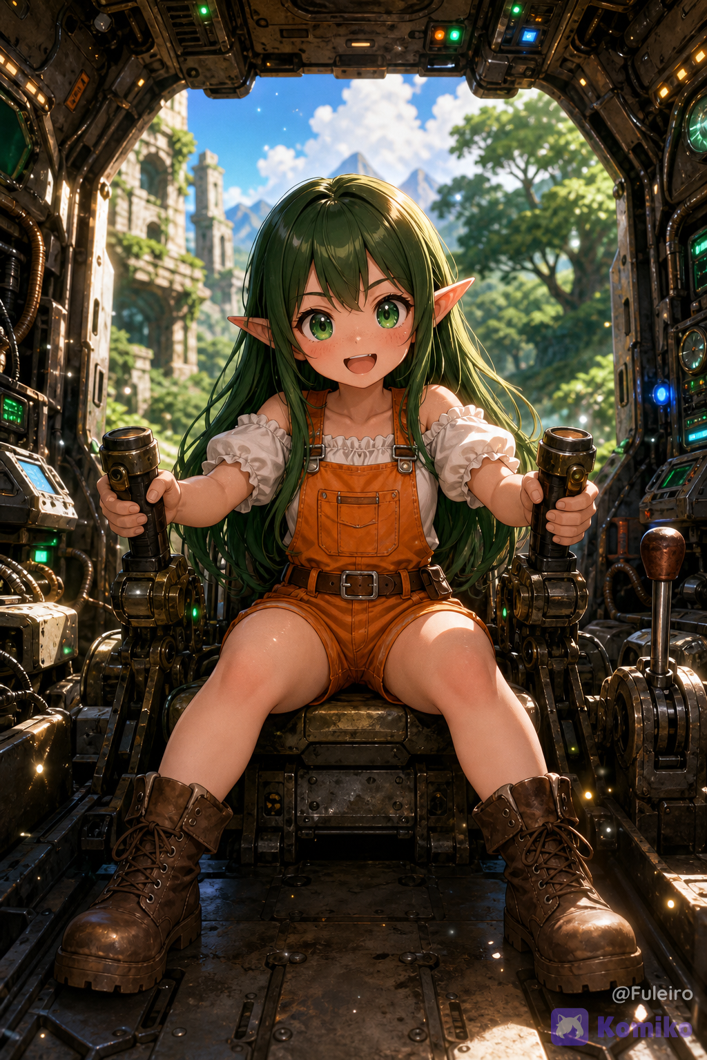 Dred, the dwarf mining chief