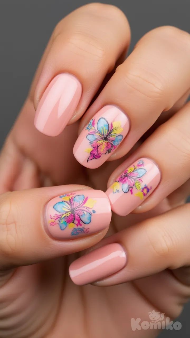 Show off nail art