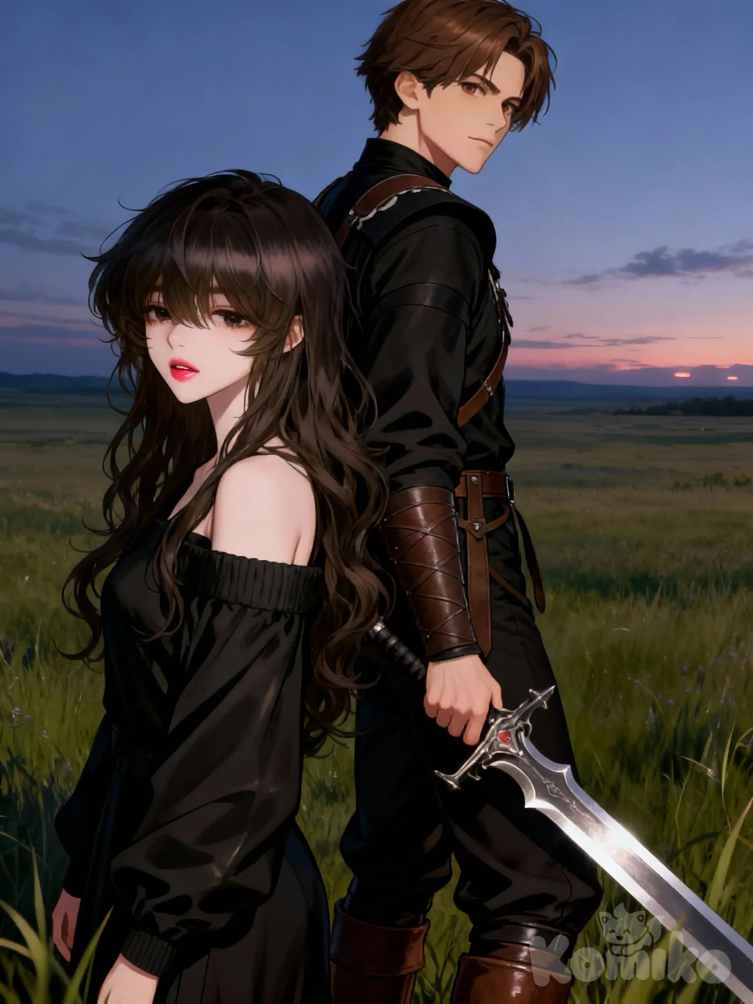 Collab w/ Kurohime! go follow her fr