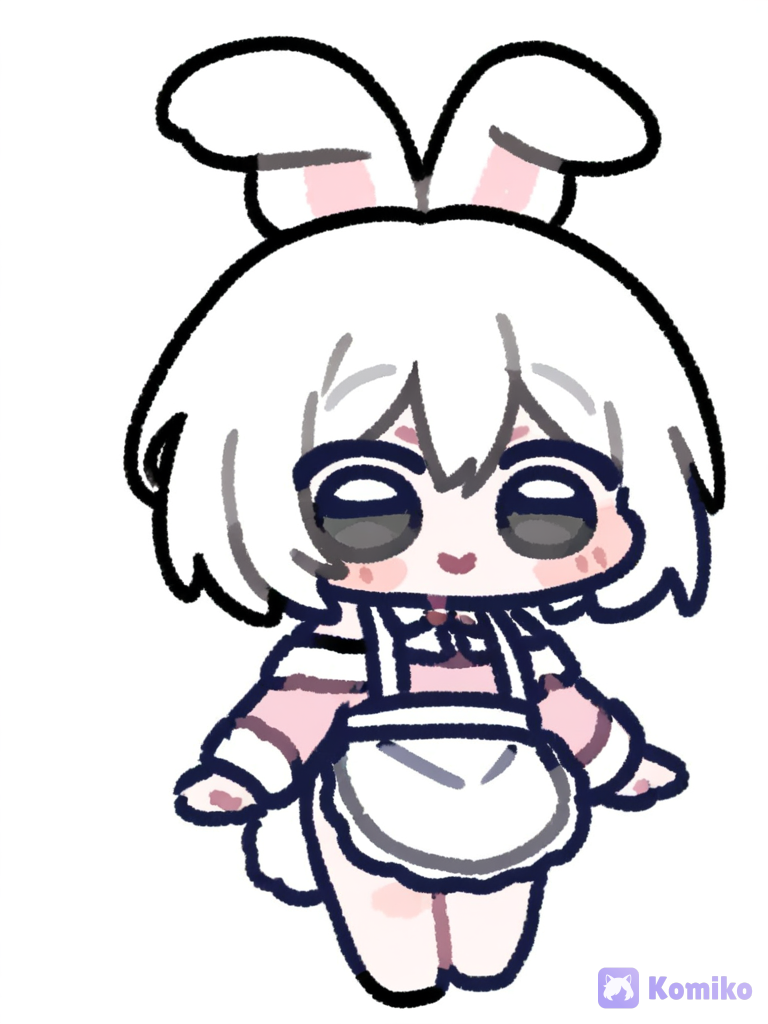 Bunny Apron Chibi