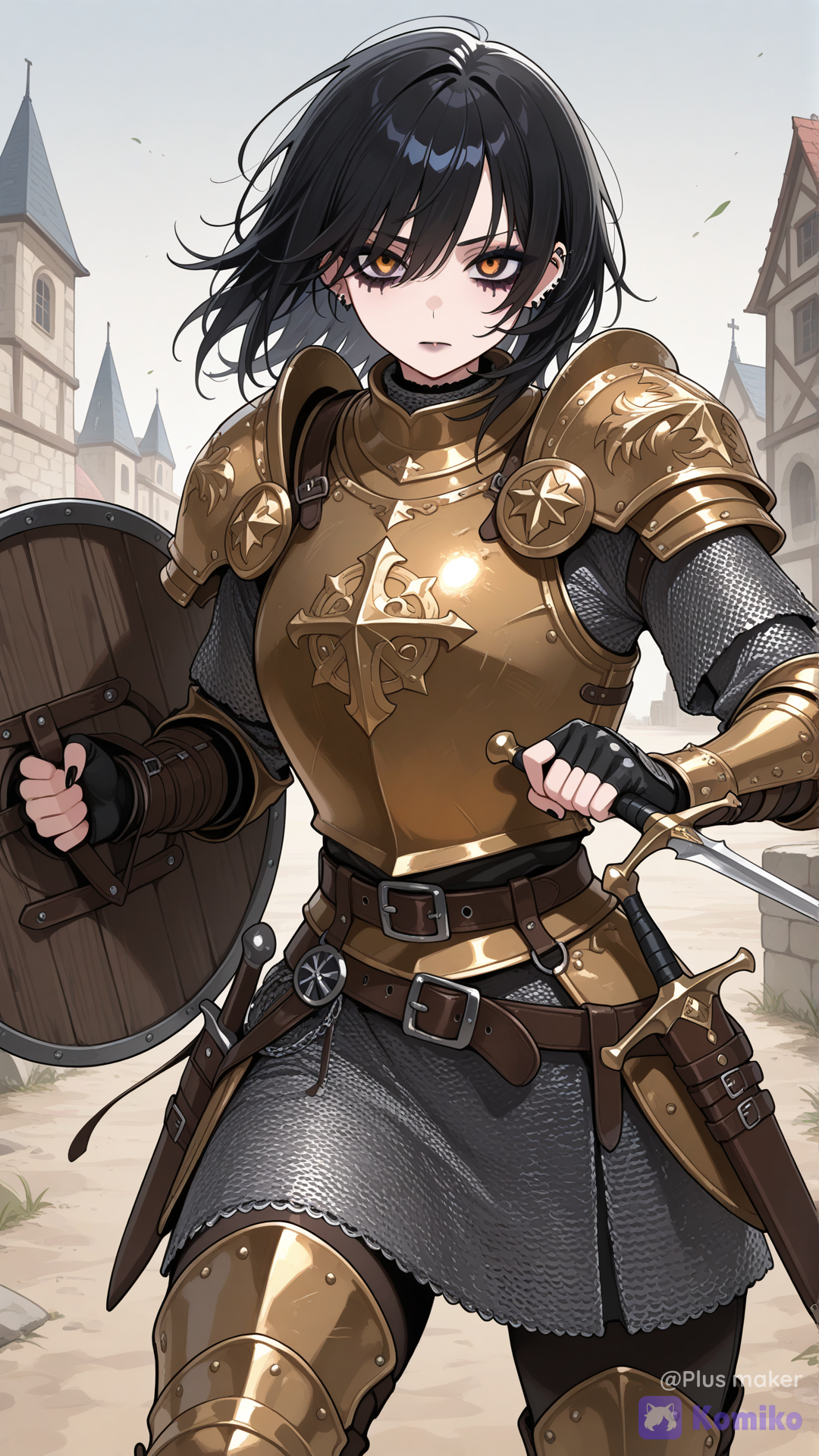 Goth knight