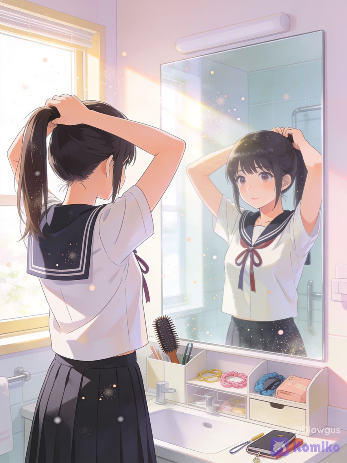 Getting ready for school