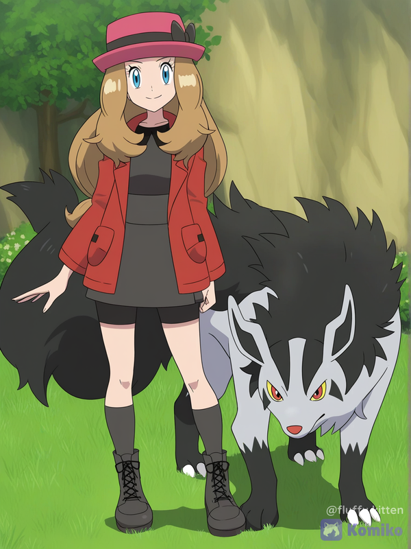 A Proud Trainer and Canine