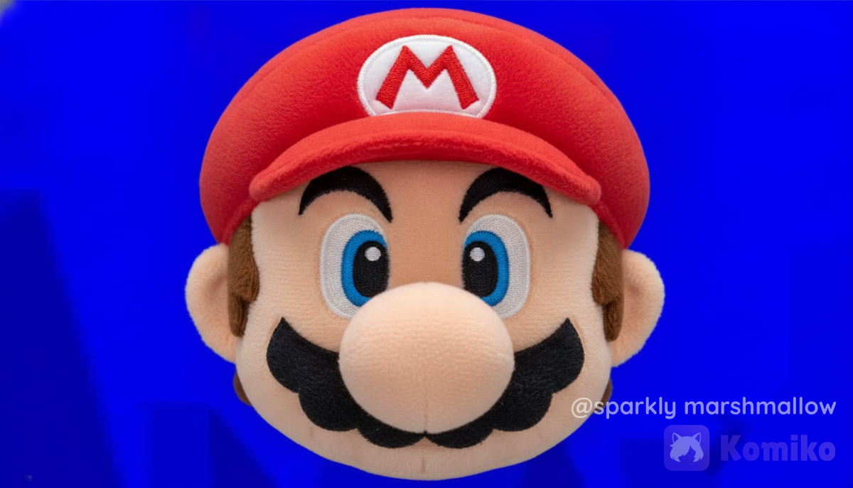 Mario's Head - Plush