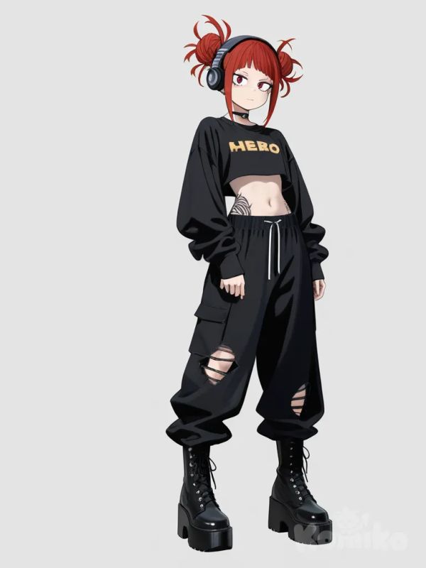 Meet a prototype of a new oc named sky