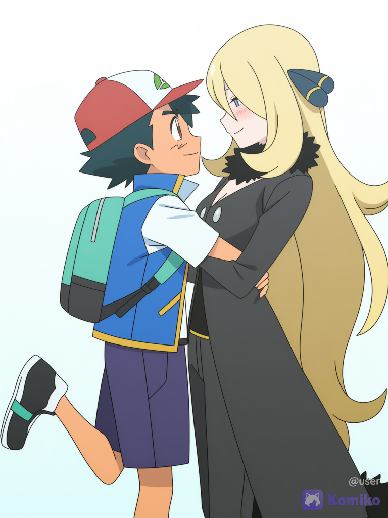 Ash x Cynthia