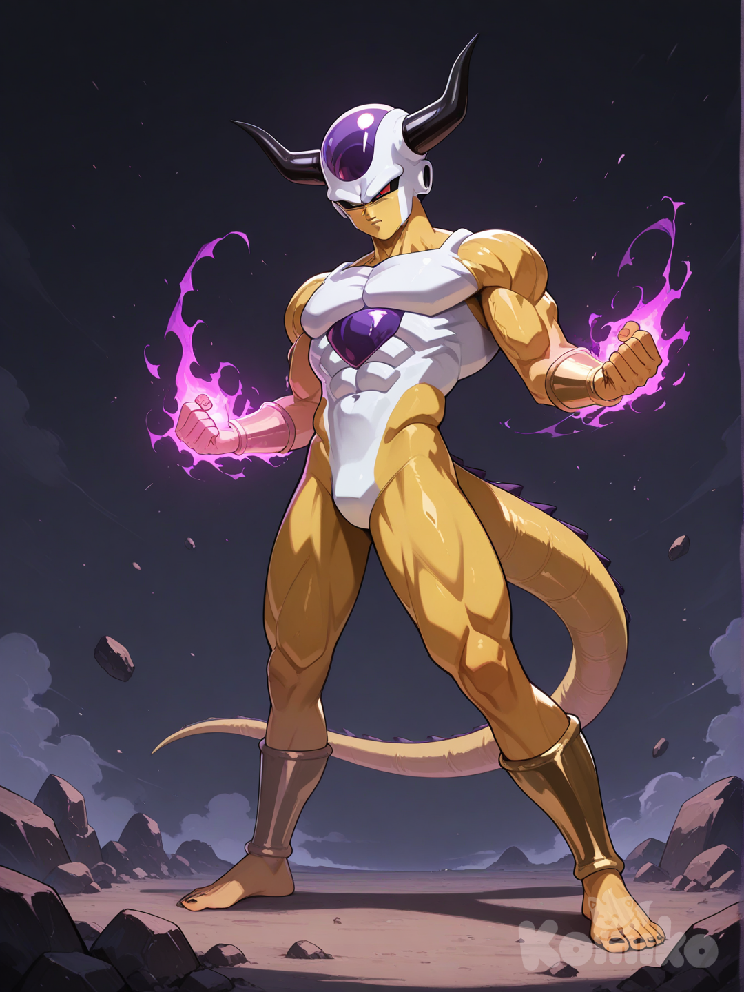 AI Art: Dragon Ball 🔥 Frieza race | KomikoAI