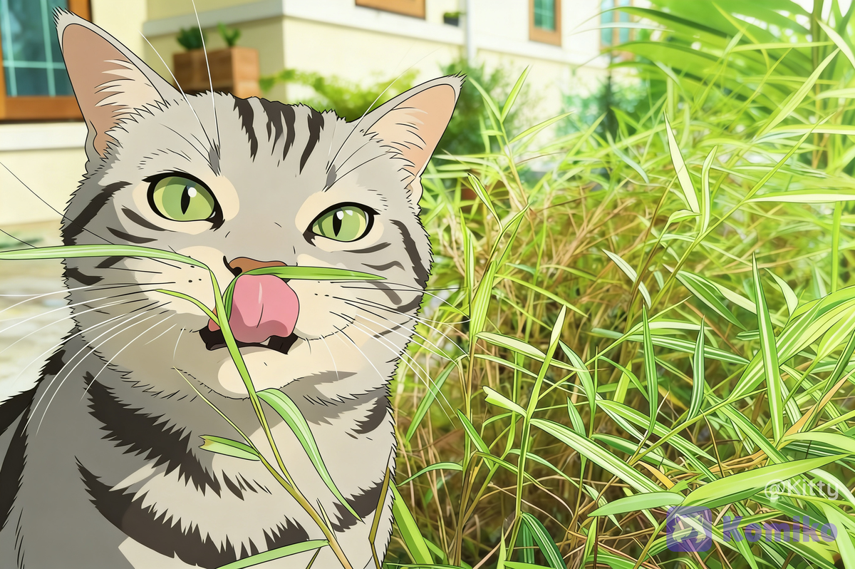 🐈‍⬛a kitten in the grass