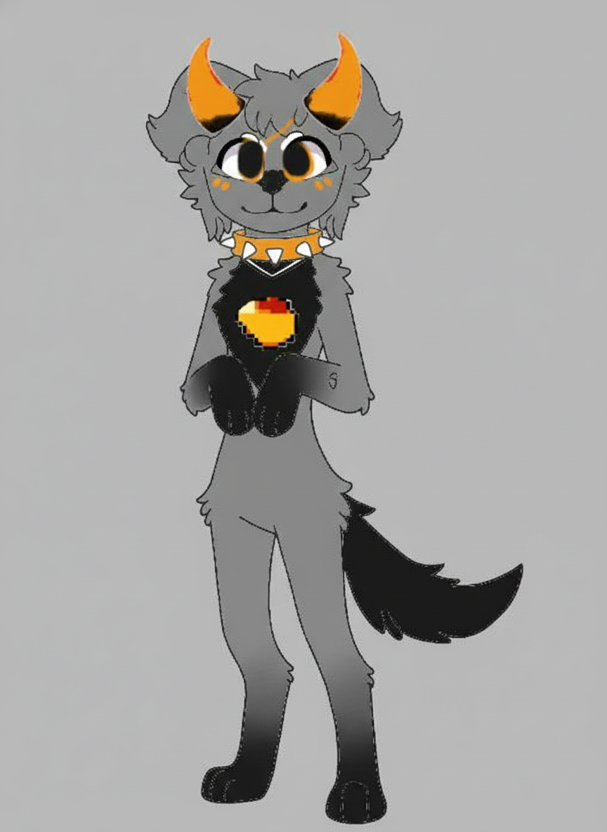 *Make furry art, cute drawn, furry, change it to him standing up, slim body, tall, retriever, cute, Furry art oc