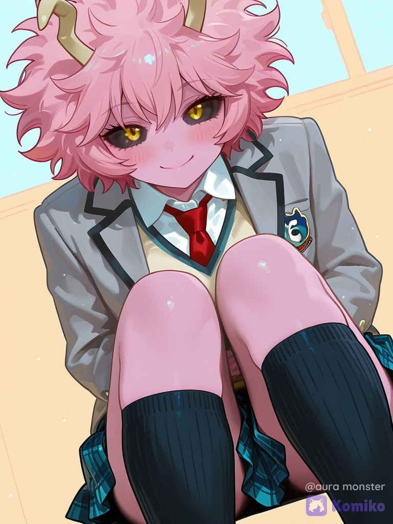 ¡Mina Ashido súper cute! (灬º‿º灬)♡