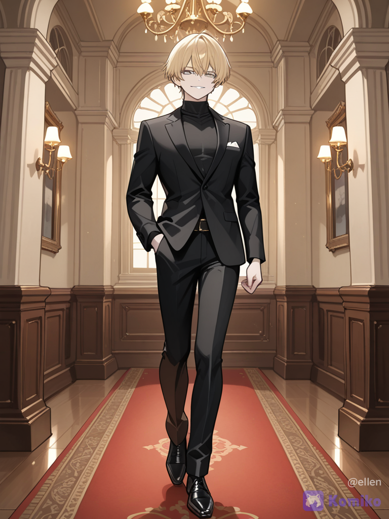 Draco Malfoy as an Anime