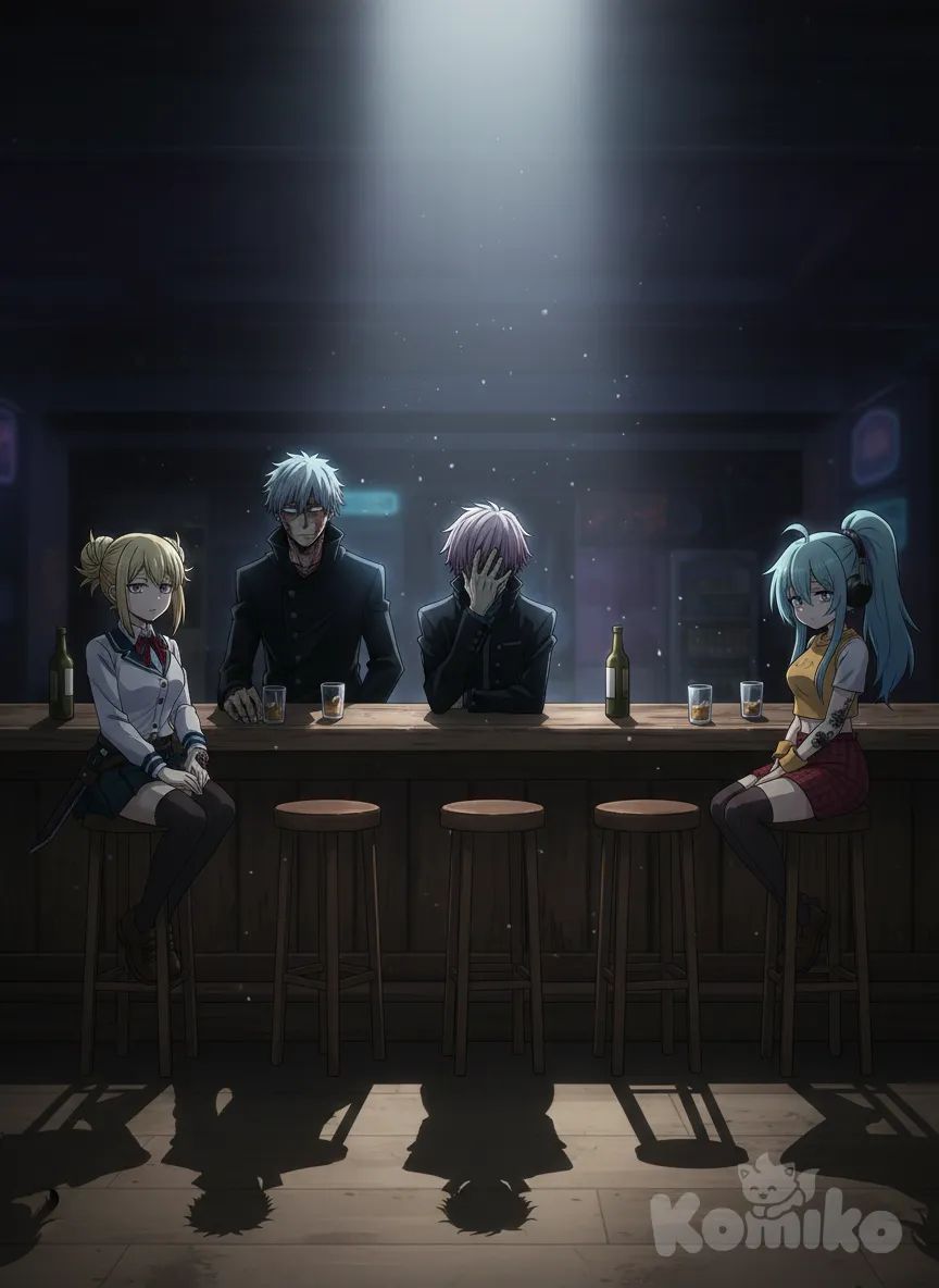 At the villain leauges after battle