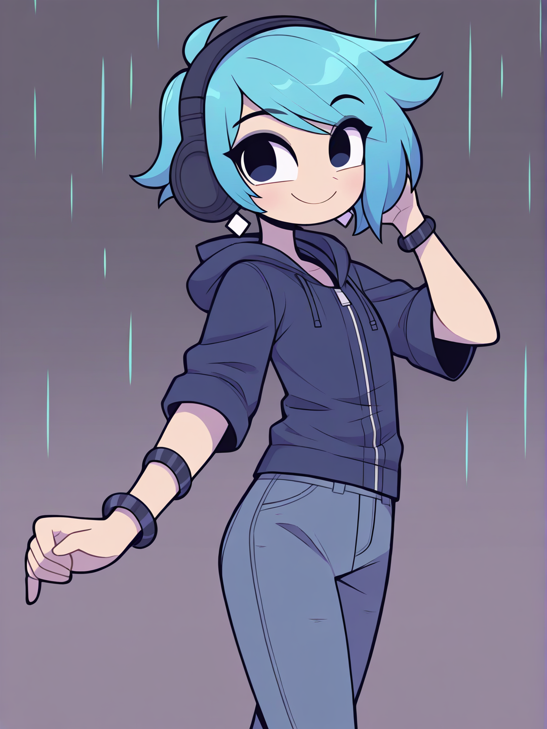 Maka low-key looks feminine