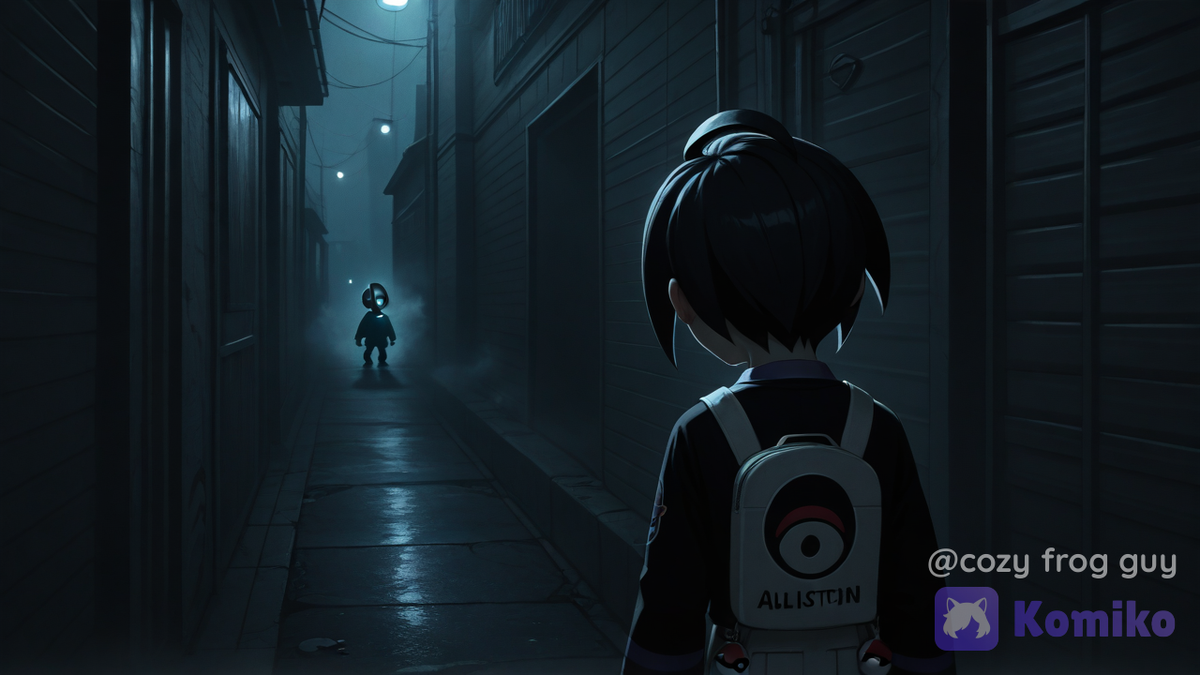 A dark walk