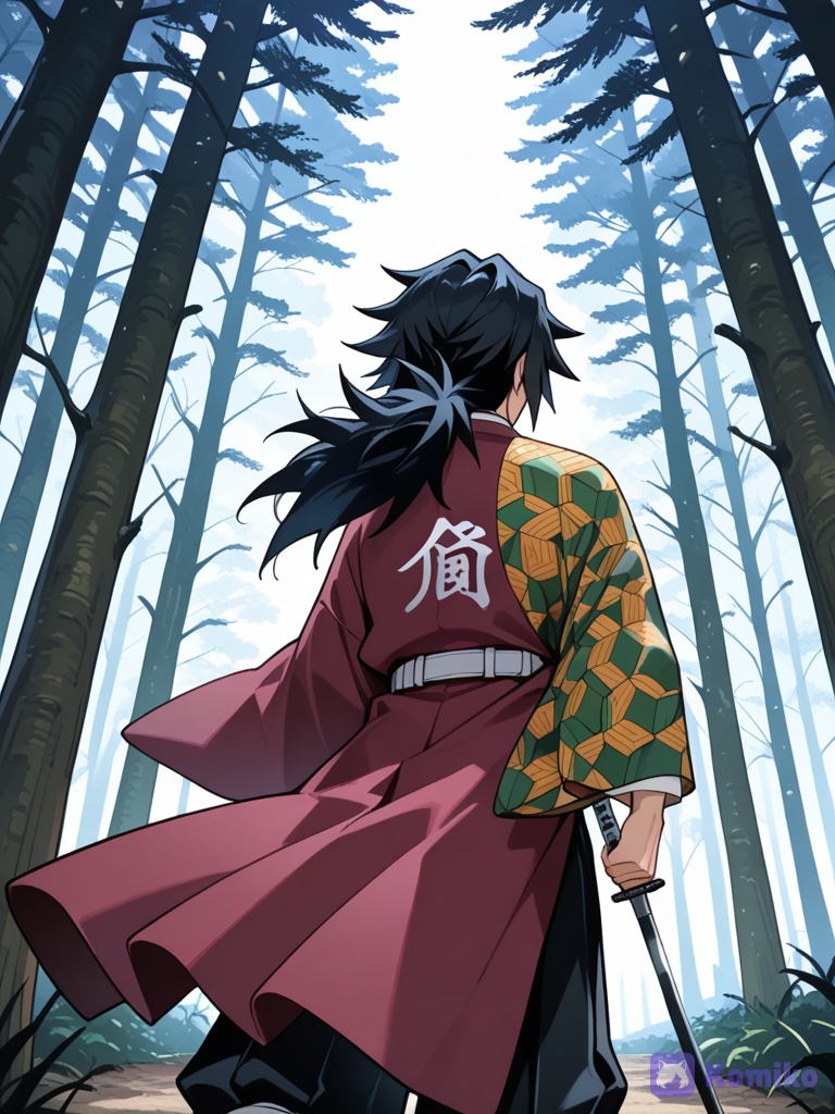 Giyuu in the Silent Forest 🌲🗡️