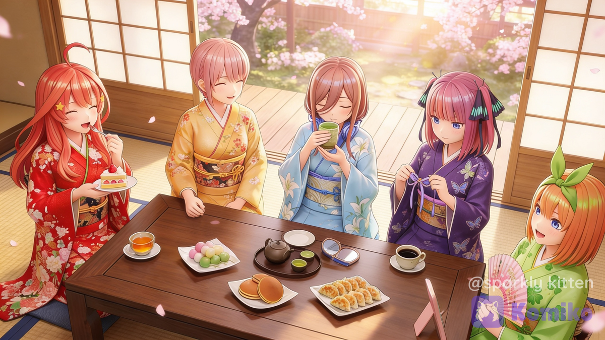 Sakura & Traditional Sips#
