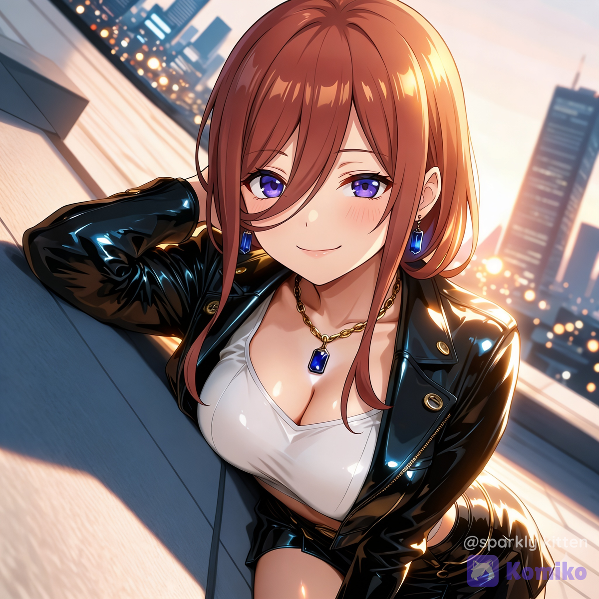 Rooftop Biker Muse