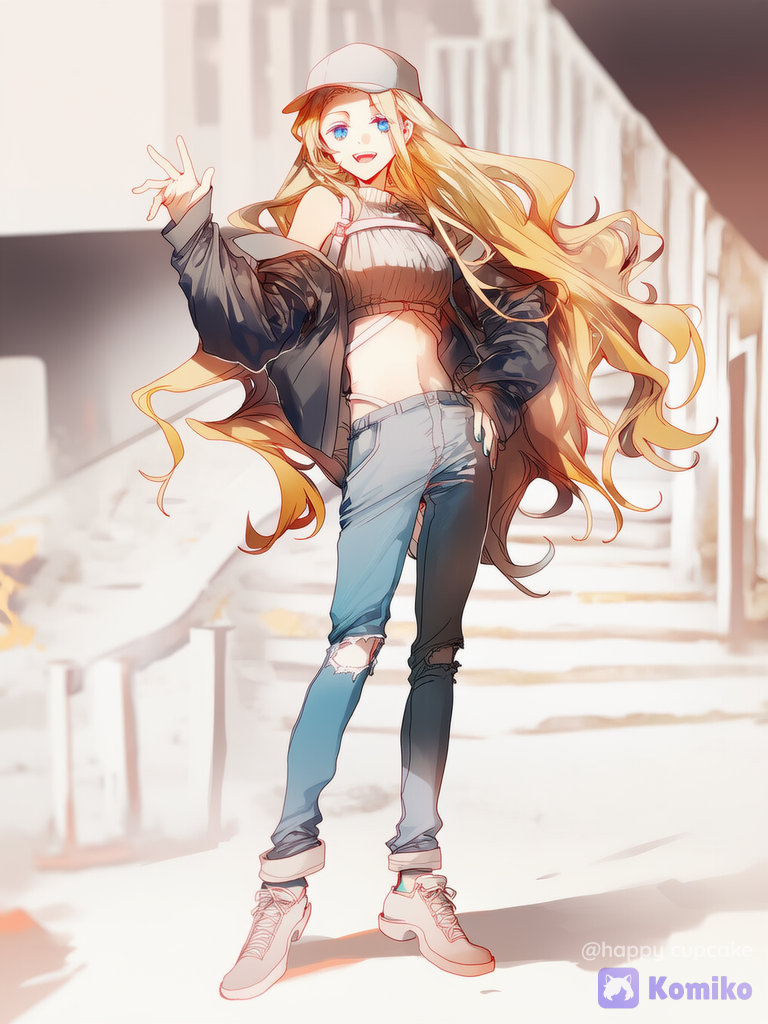 On the street
