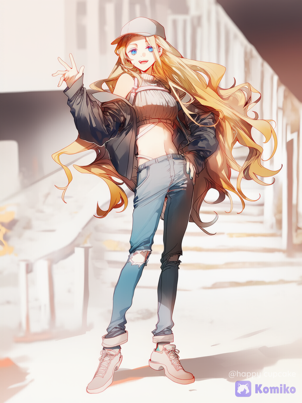 On the street