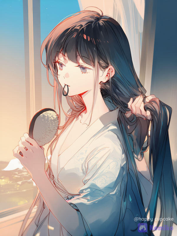 In Hadajuban: Getting ready for the Matsuri
