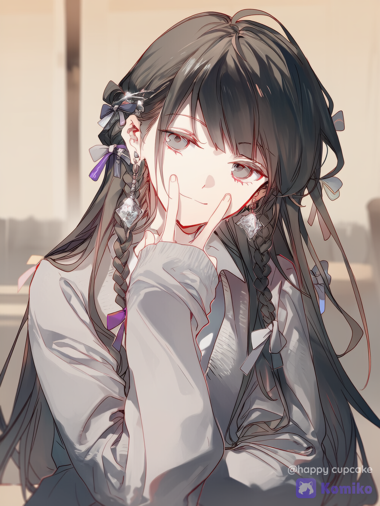 ACE Queen Tomo 🖤🩶🤍💜