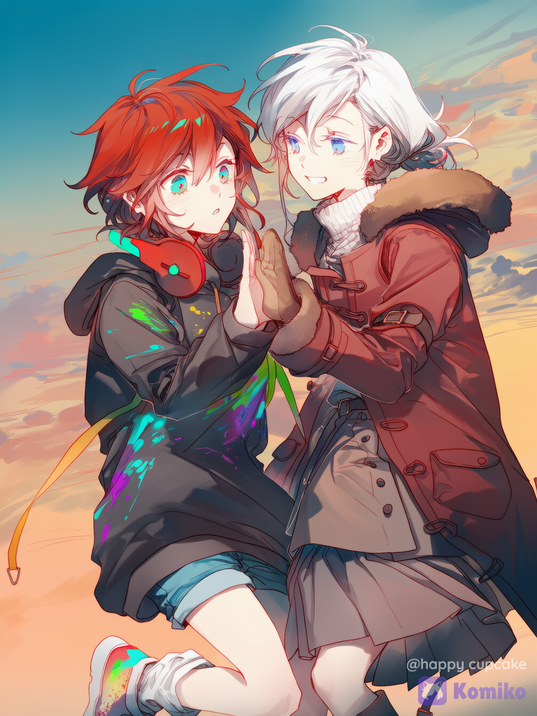 High-five 🙌✨️✨️
